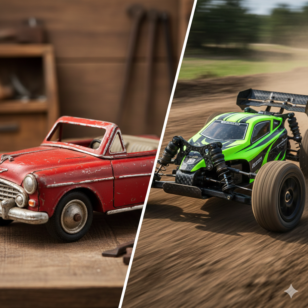🏆 The Evolution of Toy Cars: From Simple Models to High-Tech Racers