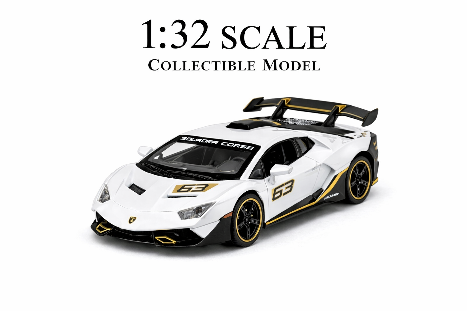 Lamborghini Aventador SVJ 63 – Special Edition 1:32 Scale Diecast