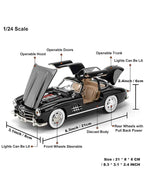 Mercedes-Benz 300 SL Retro Classic – Gullwing Edition 1:24 Scale