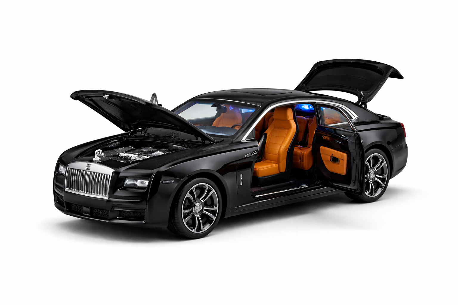 Rolls-Royce Phantom Metal Precision Model - Majestic Series 1:24 Scale