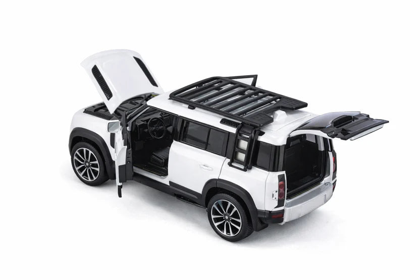 Land Rover Defender 110 Luxury Diecast Car - 1/24 Scale Precision Model
