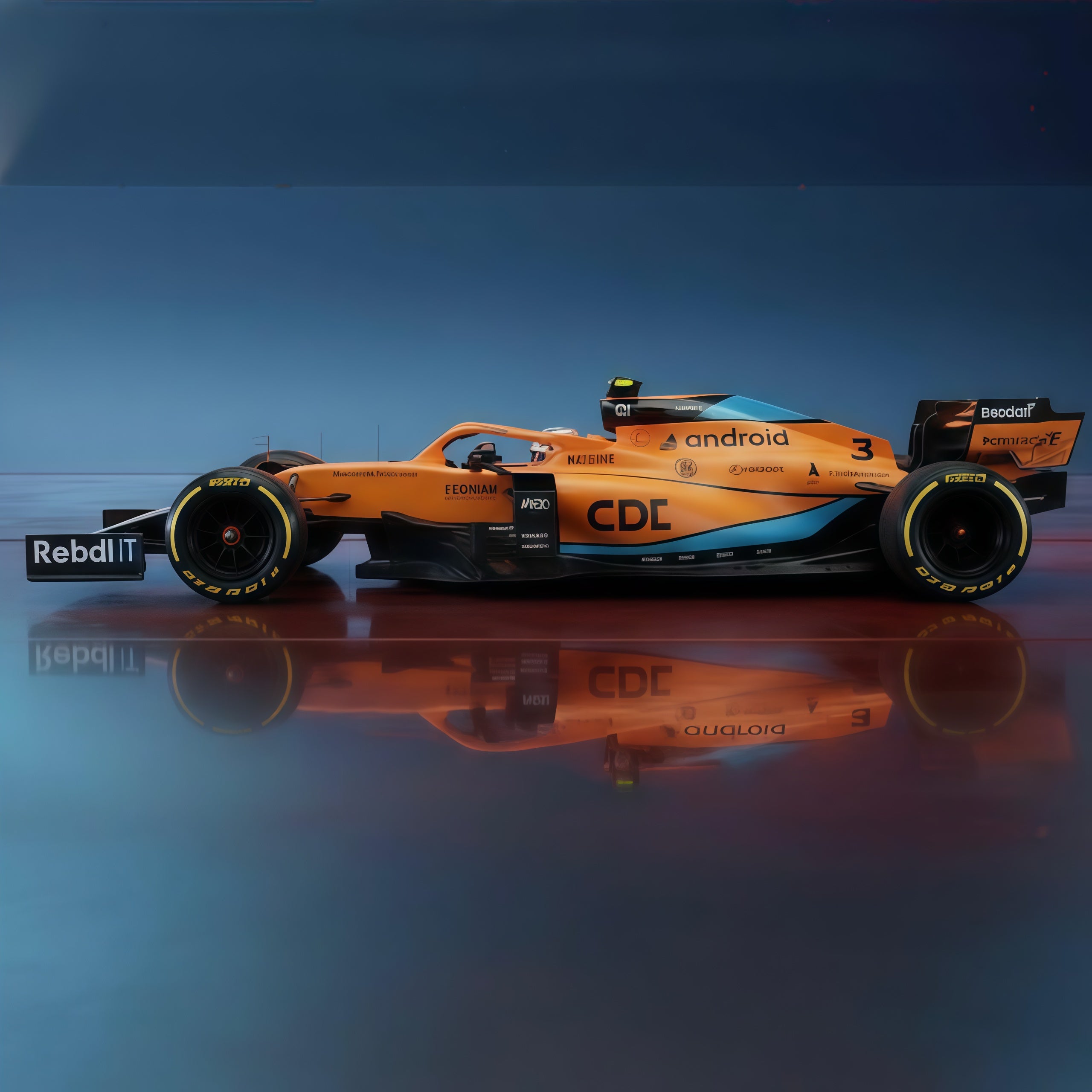 Rastar Authentic McLaren Formula 1 Remote Control Car | 1:12 Scale Formula Racing Model | 2.4GHz