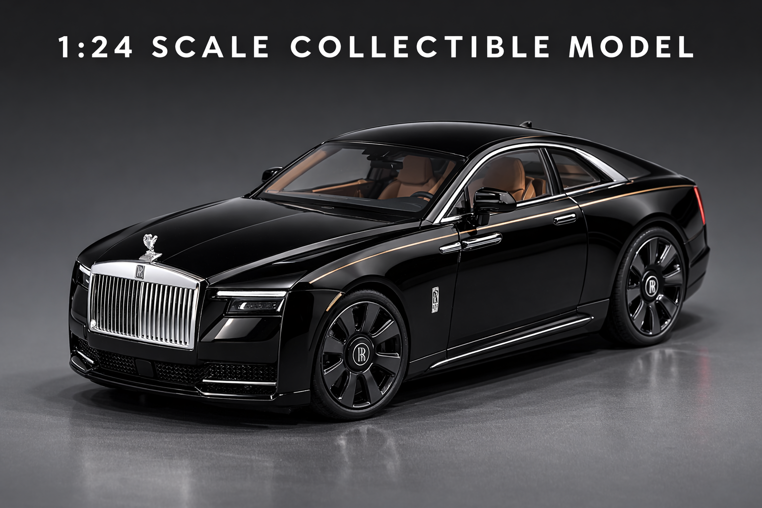 Rolls-Royce specter Metal Precision Model - Majestic Series 1:24 Scale