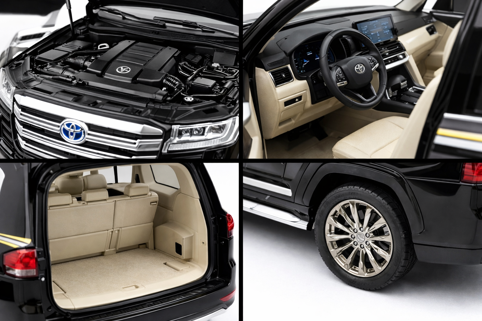 Toyota Land Cruiser SUV – 1:24 Scale Precision Model