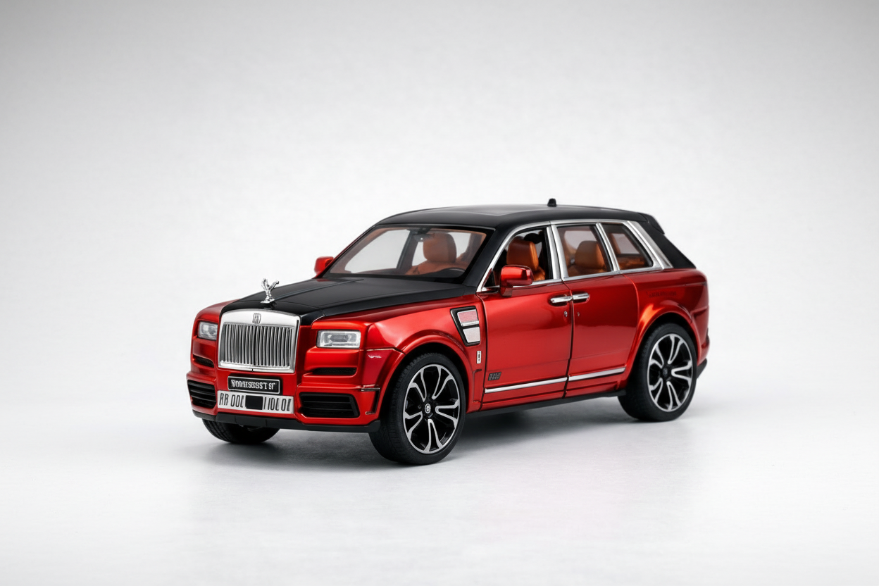 Rolls-Royce Cullinan 1:32 Diecast Model - Premium Metal Body