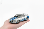 Nissan Skyline R34 Precision Metal Model – 1:32 Scale High-Detail Diecast