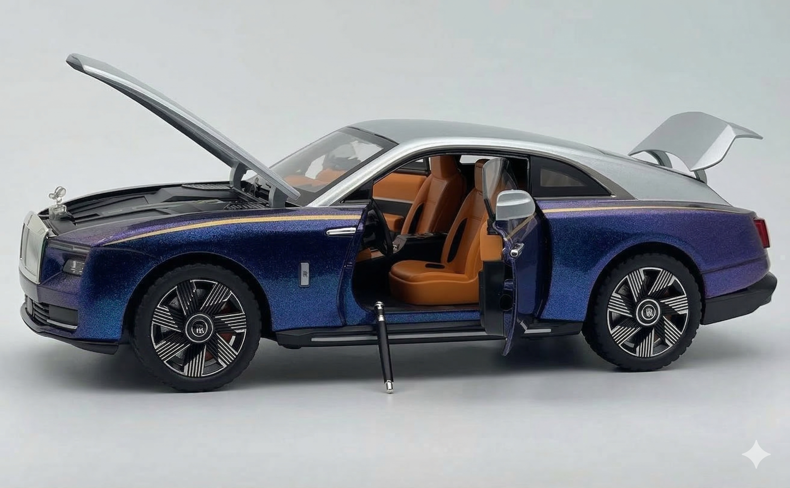 Rolls-Royce specter Metal Precision Model - Majestic Series 1:24 Scale