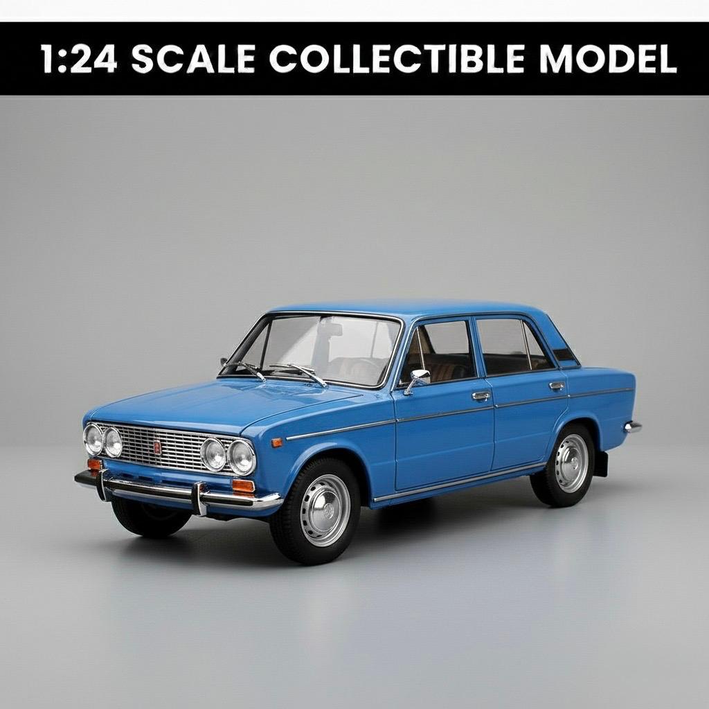 Lada 2106 Vintage Sedan Precision Metal Model – 1:24 Scale