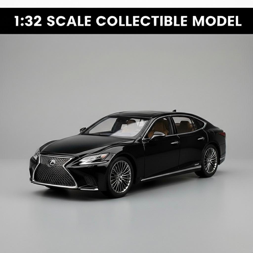 Lexus LS 500h Luxury Sedan – Flagship Series 1:32 Scale