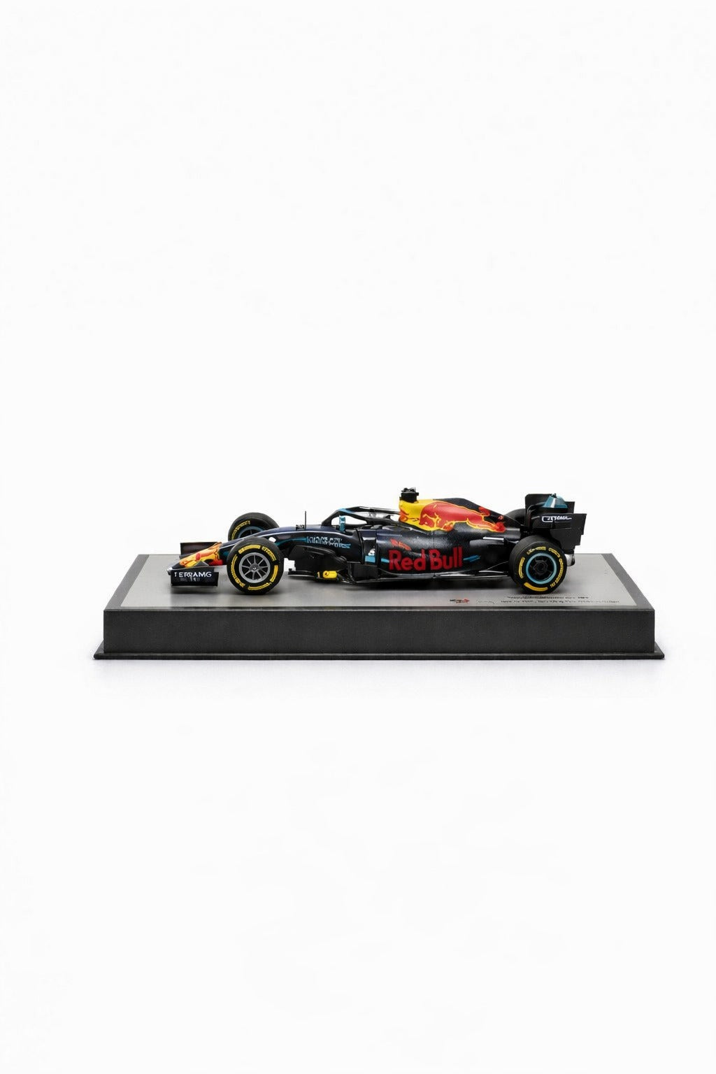 1:43 Scale Red Bull Racing 3D Shadow Box Frame – Max Verstappen Collector’s Edition Diecast Wall Display