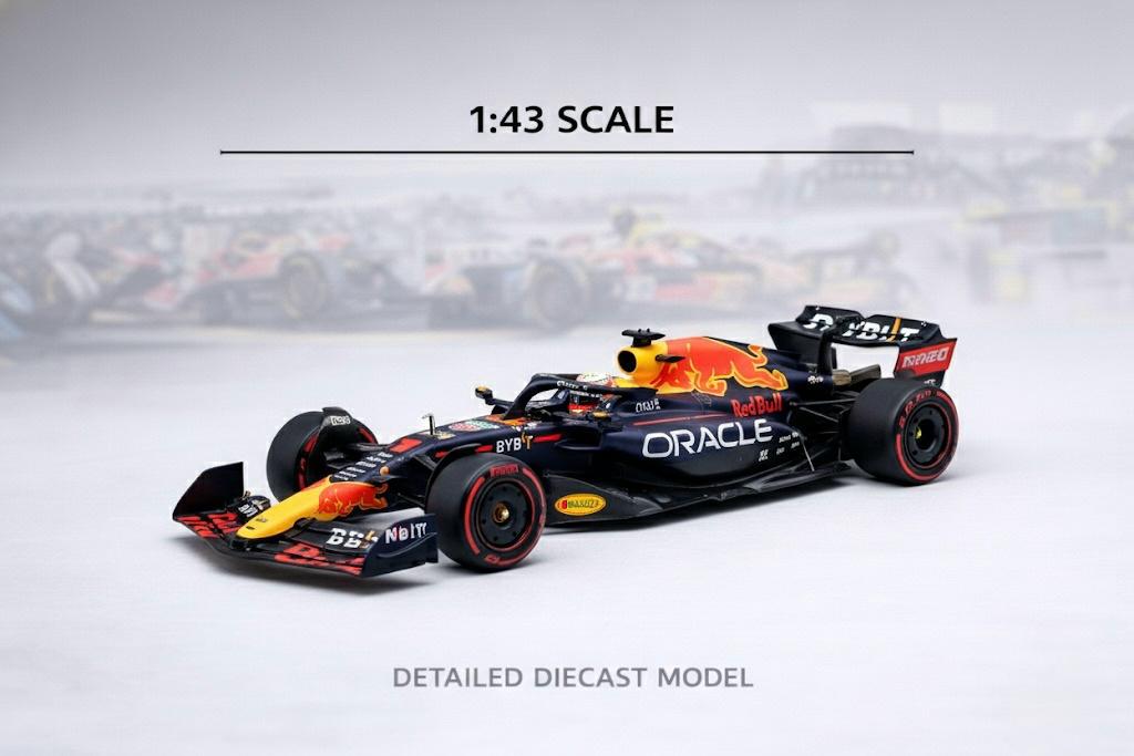 Oracle Red Bull Racing RB19 Diecast – 1:43 Scale | Max Verstappen Collector’s Edition