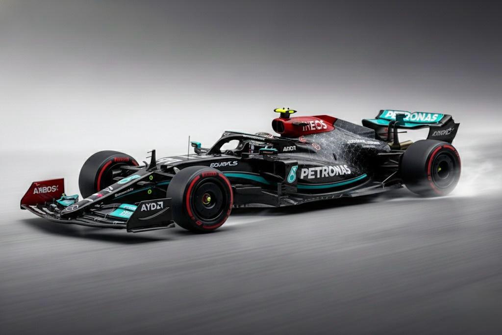 Mercedes-AMG Petronas F1 W14E/W15 Diecast – 1:43 Scale Collector’s | Lewis Hamilton Edition