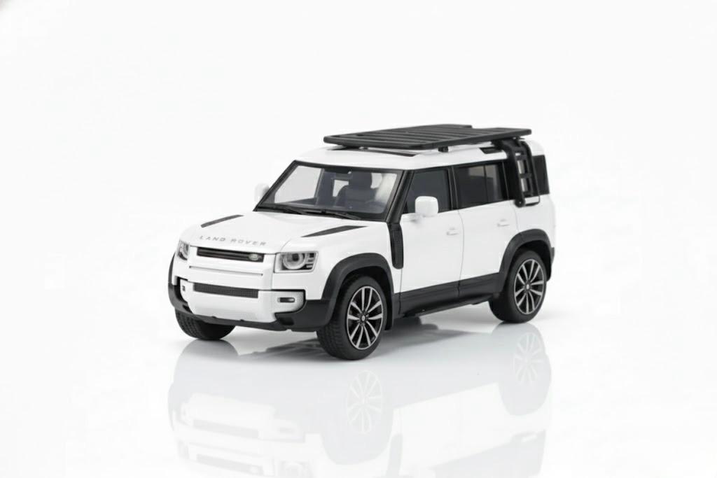Land Rover Defender 110 Luxury Diecast Car - 1/24 Scale Precision Model