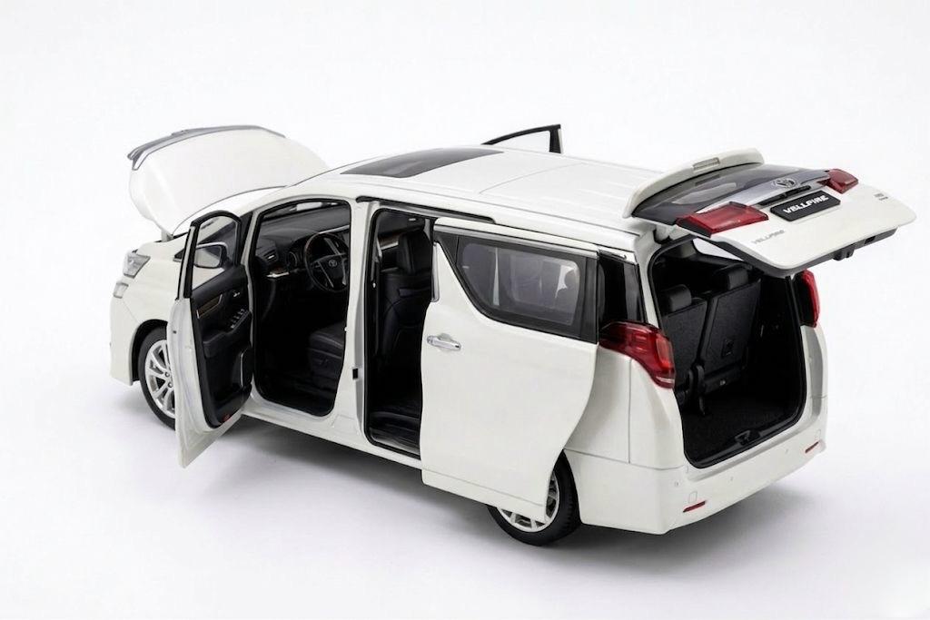 Toyota Vellfire Luxury MPV Diecast – 1:32 Scale Precision Edition