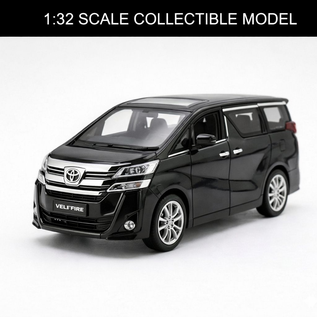 Toyota Vellfire Luxury MPV Diecast – 1:32 Scale Precision Edition