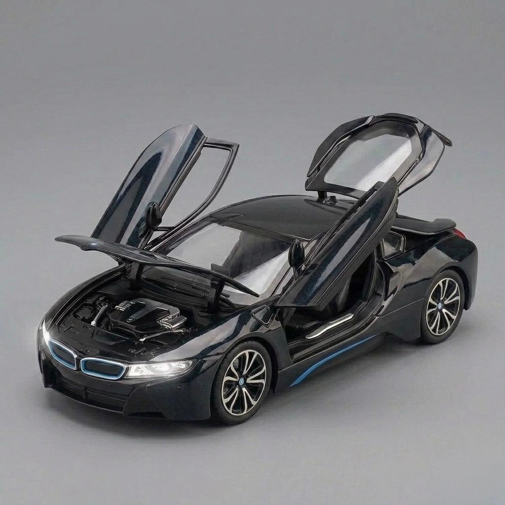 BMW i8 Hybrid Sports Car – 1:24 Scale Precision Model