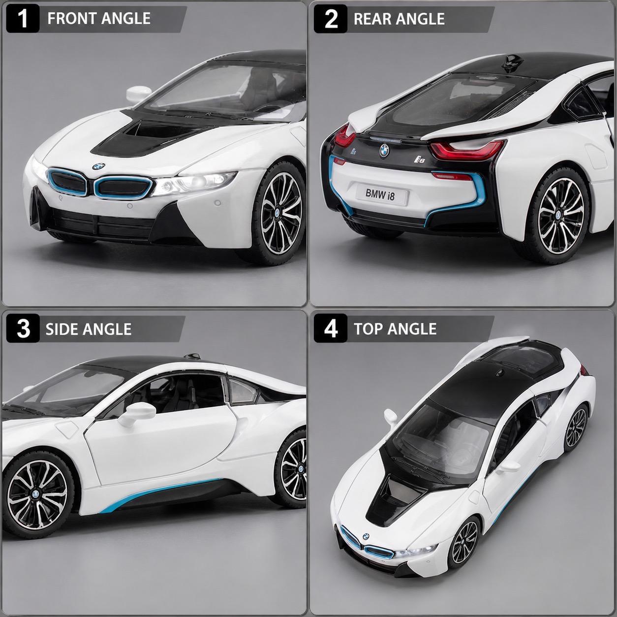 BMW i8 Coupe Precision Hybrid Model – 1:32 Scale