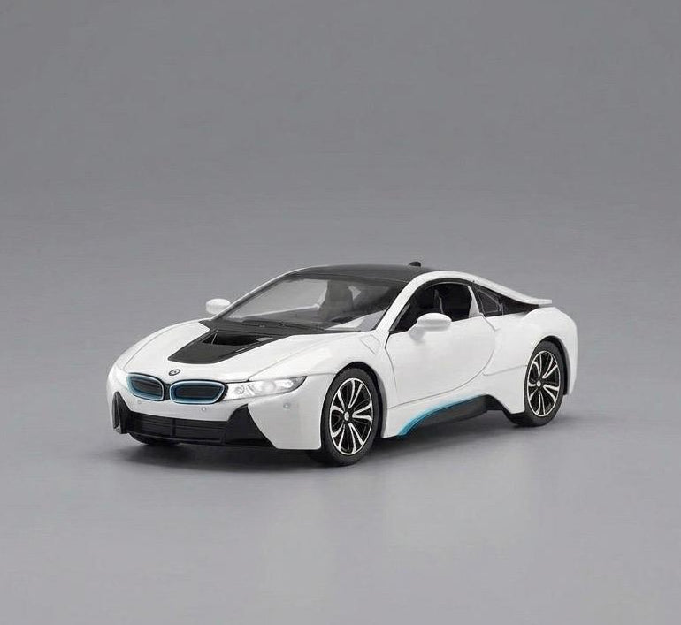 BMW i8 Hybrid Sports Car – 1:24 Scale Precision Model