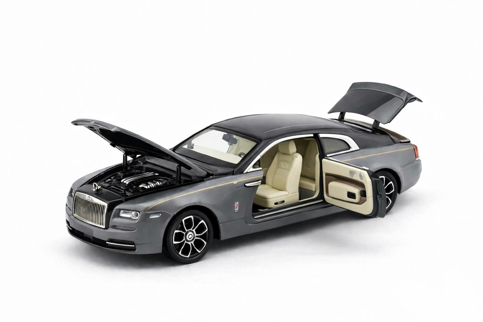 Rolls-Royce Wraith Luxury Diecast – Starlight Edition 1:32 Scale