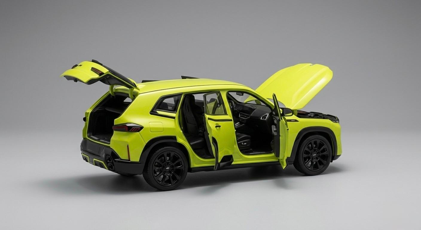 BMW XM Precision Metal Model featuring Interactive Lights & Engine Sound – 1:24 Scale