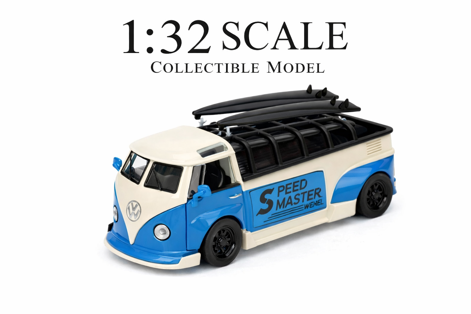 Volkswagen Camping Van 1-24-Precision Metal Model 1:24 Scale
