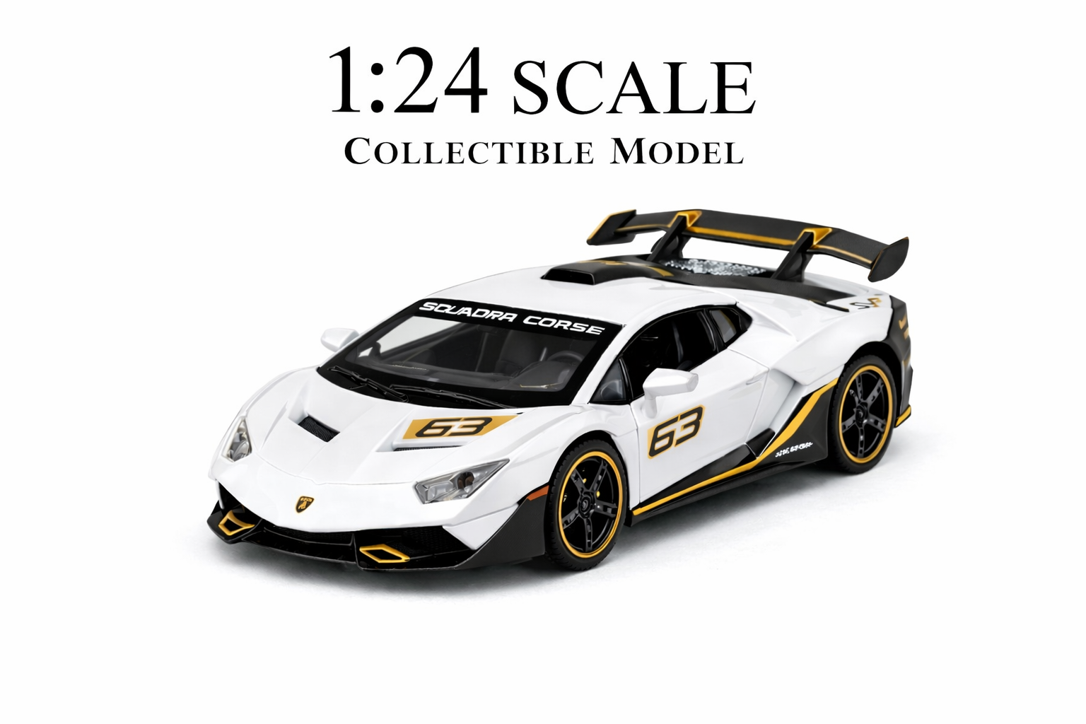 Lamborghini Aventador SVJ 63 – Special Edition 1:24 Scale Diecast