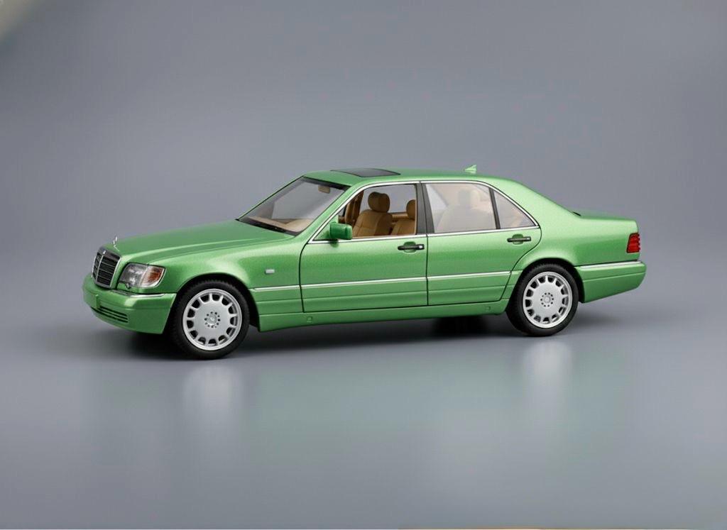 Mercedes-Benz W140 S-Class Diecast – Classic Luxury 1:24 Scale