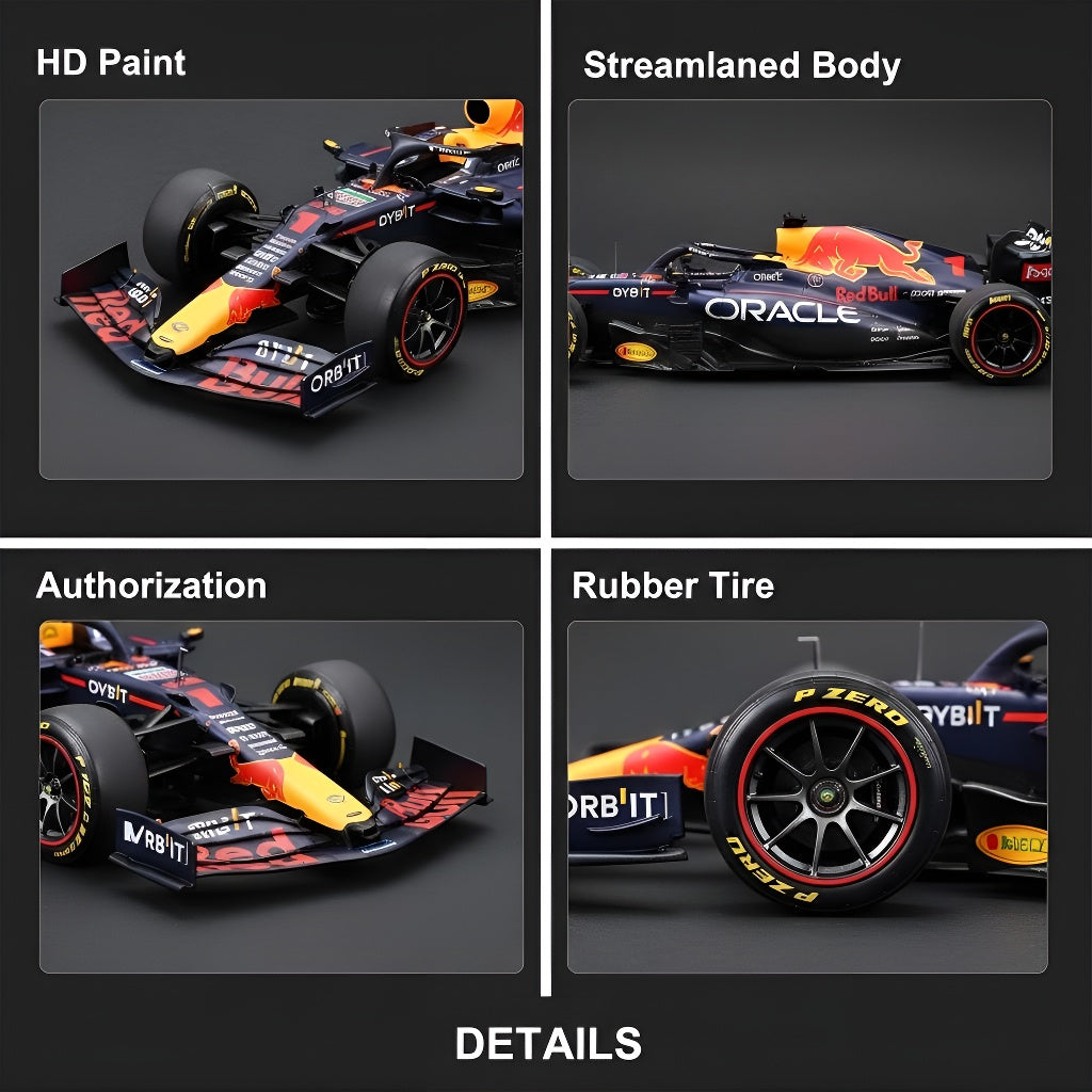 Rastar Authentic Red Bull Racing F1 Remote Control Car | 1:12 Scale Formula Racing Model | 2.4GHz