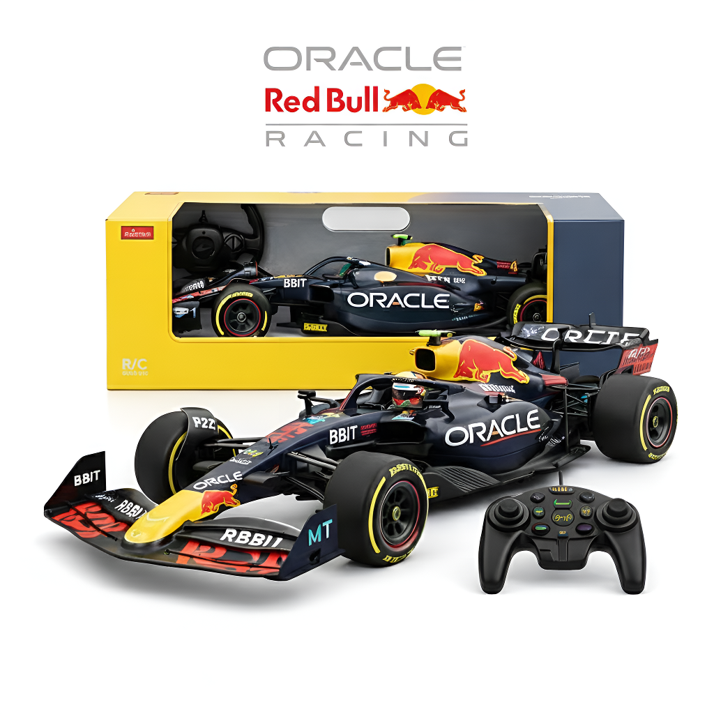 Rastar Authentic Red Bull Racing F1 Remote Control Car | 1:12 Scale Formula Racing Model | 2.4GHz