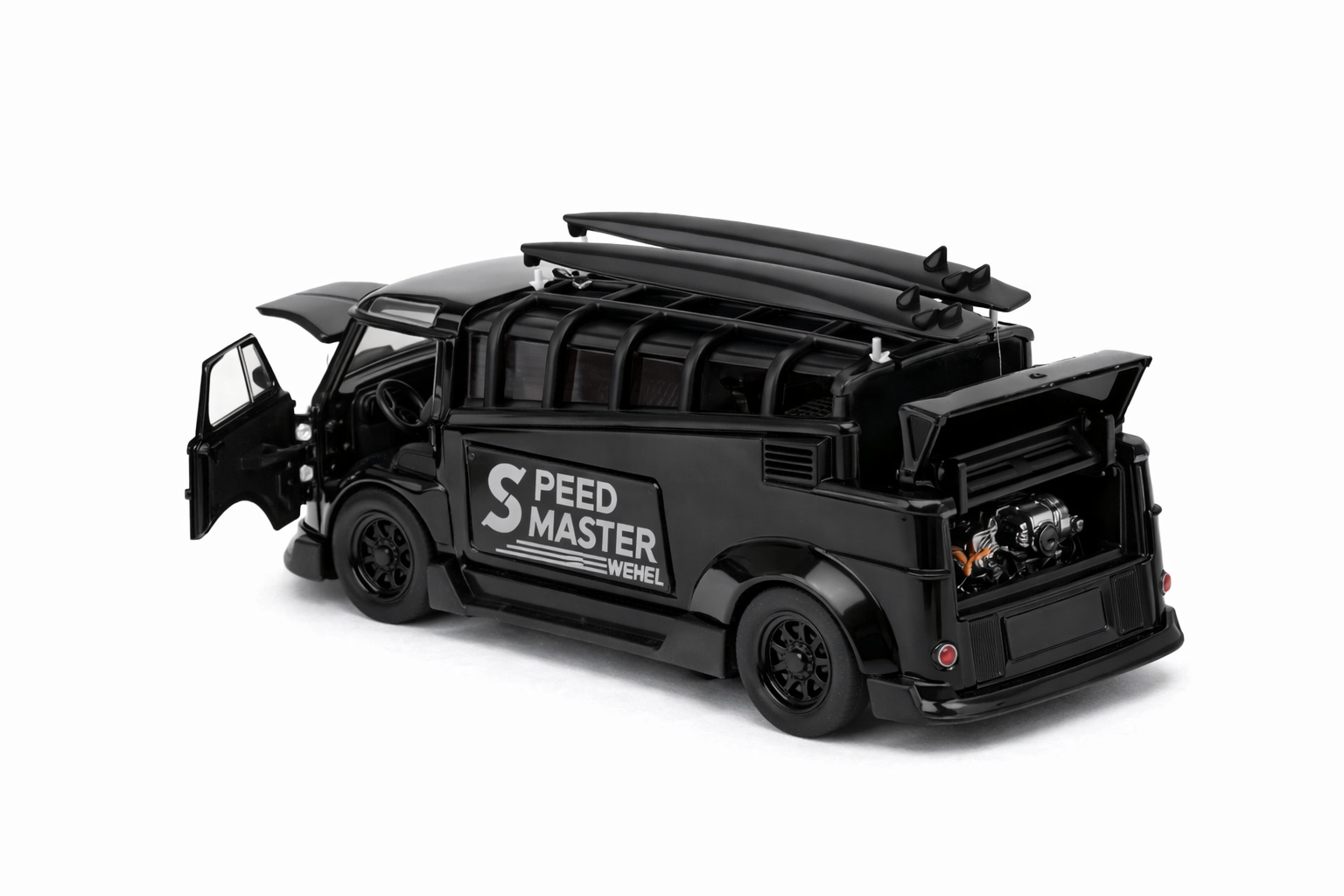 Volkswagen Camping Van 1-24-Precision Metal Model 1:24 Scale