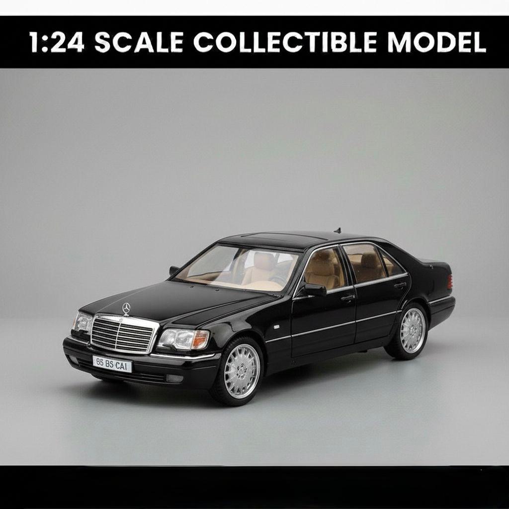 Mercedes-Benz W140 S-Class Diecast – Classic Luxury 1:24 Scale