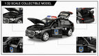 Audi Q8 Precision Metal Police Model – 1:32 Scale High-Detail Diecast