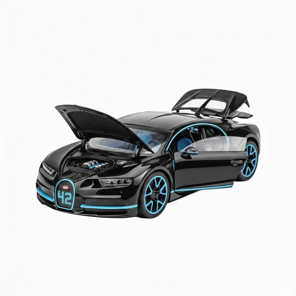 Bugatti Chiron Precision Metal Model – 1:32 Scale
