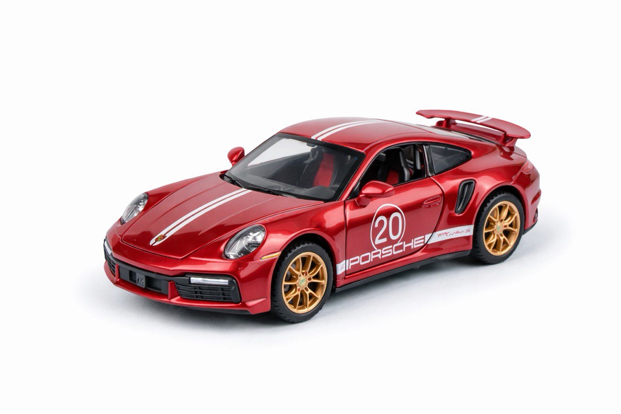Porsche 911 Turbo S Luxury Diecast Car - 1/32 Scale Miniature