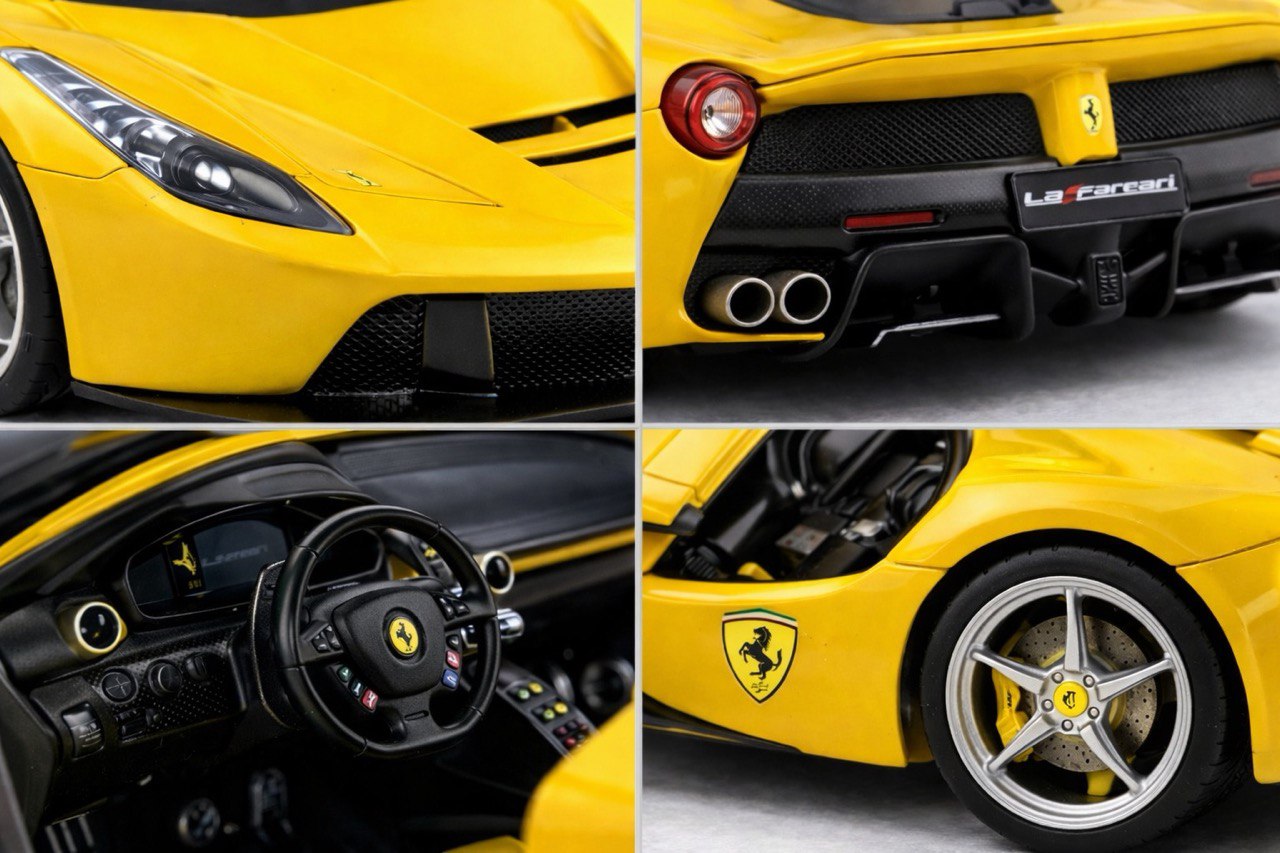 Ferrari LaFerrari Luxury Diecast Car – 1:24 Scale Precision Model