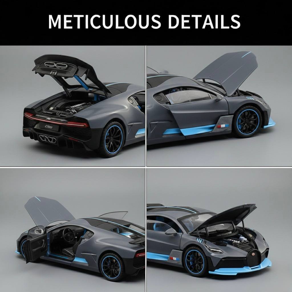 Bugatti Divo Luxury Diecast Car - 1/32 Scale Precision Model