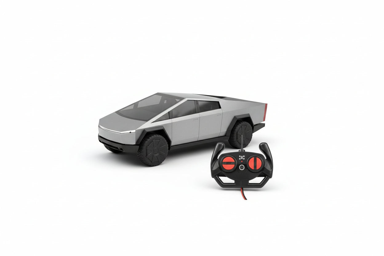 Tesla Cybertruck Remote Control Truck - High Speed 1:18 Scale