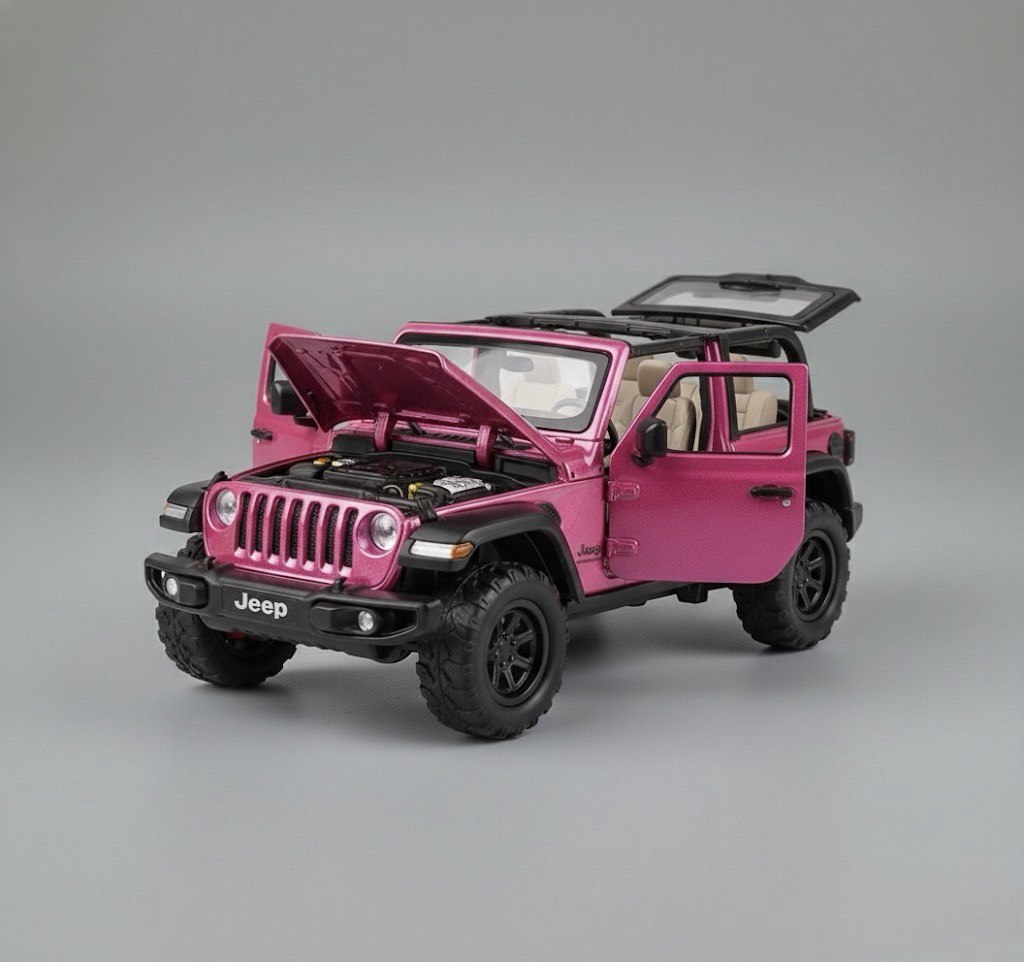 Jeep Luxury Diecast Car - Precision Detail Edition 1:32 Scale
