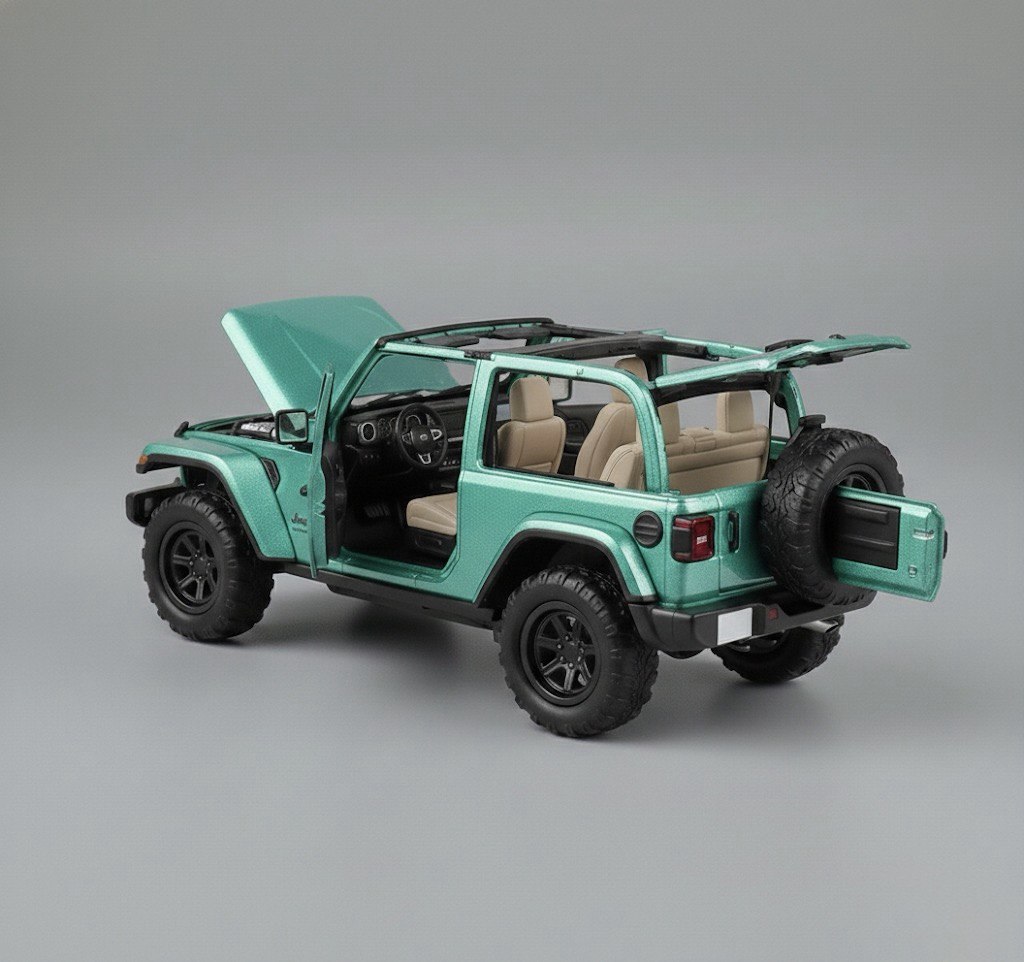Jeep Luxury Diecast Car - Precision Detail Edition 1:32 Scale