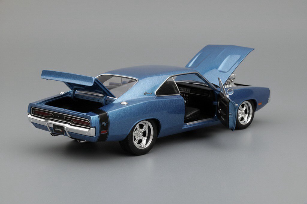 1969 Ford Mustang Diecast – Classic Muscle 1:24 Scale