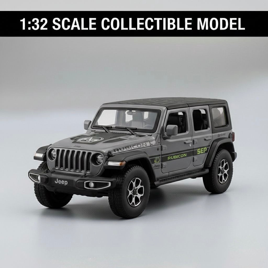 Jeep Rubicon Metal Model – 4x4 Edition 1:32 Scale