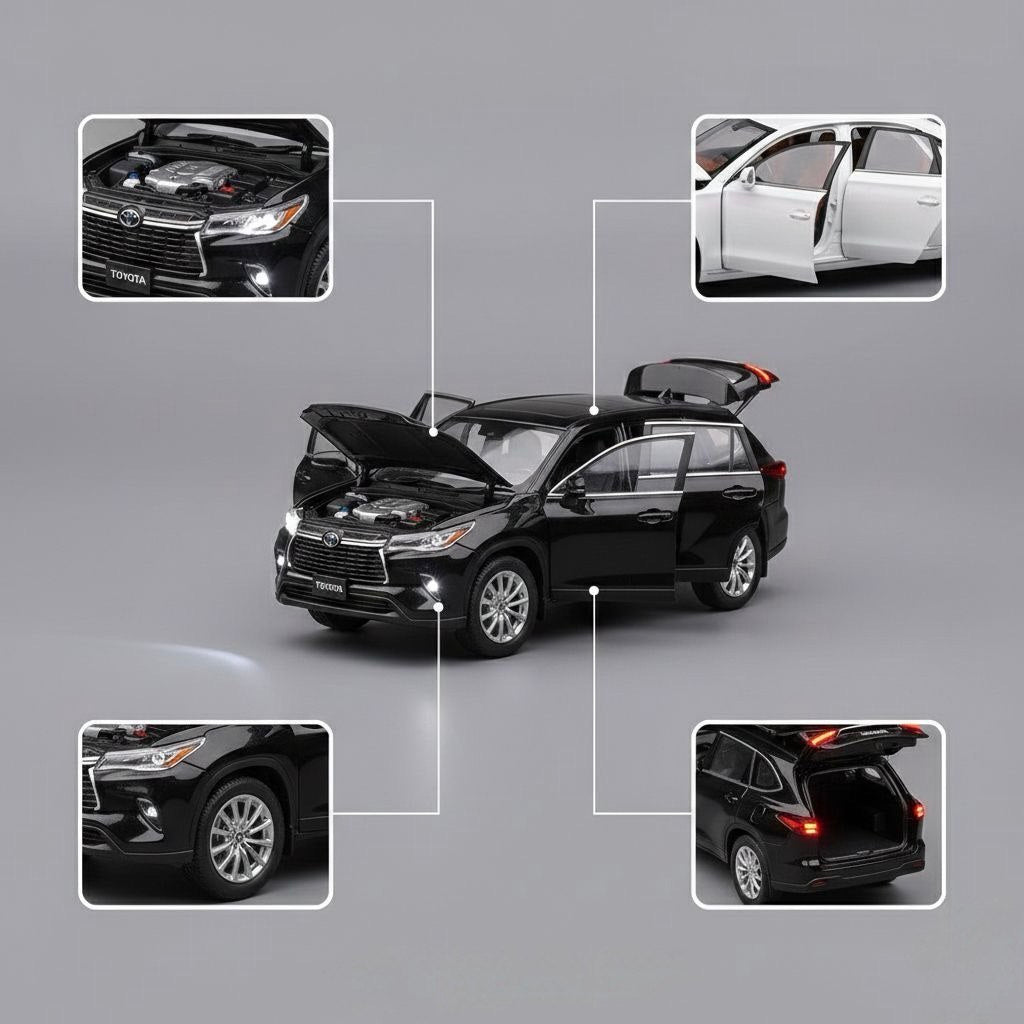 Premium Compact SUV Die-Cast – High-Detail 1:32 Scale