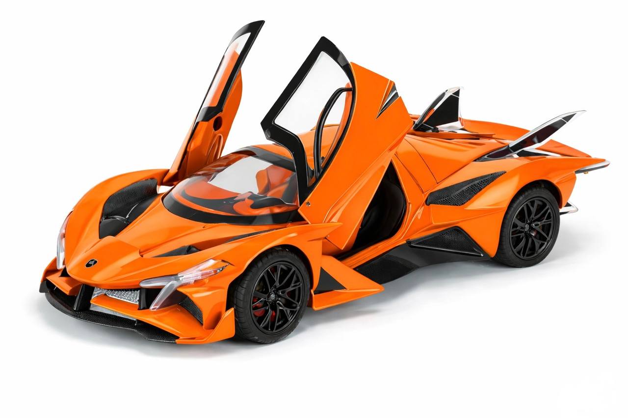 Apollo IE (Intensa Emozione) Hypercar with Gull-Wing Doors - 1:32 Scale
