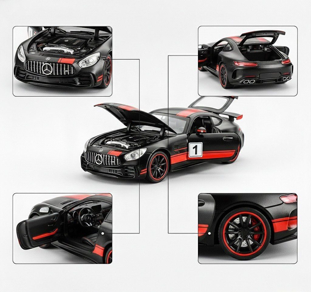 Mercedes-AMG GT Precision Metal Model – 1:24 Scale High-Detail Diecast