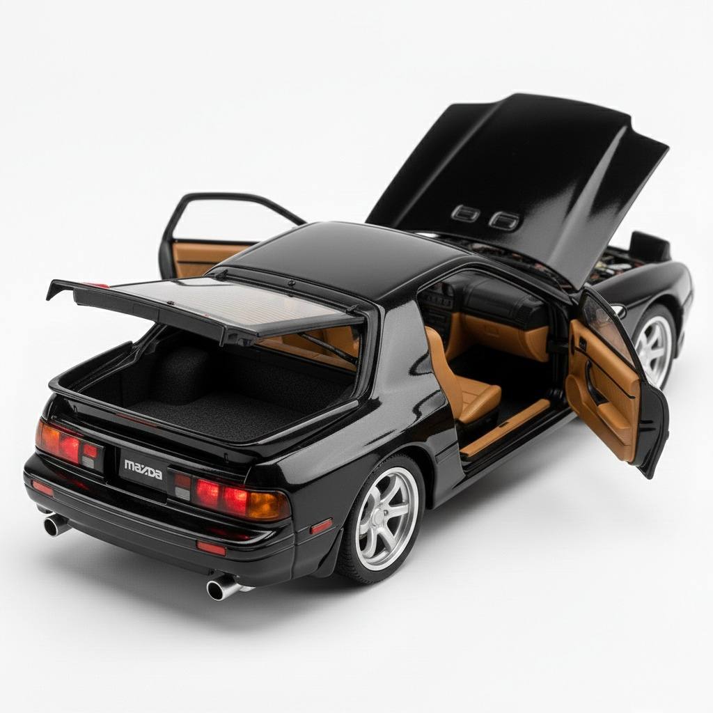 Mazda RX-7 (FD3S) Precision Metal Model – 1:32 Scale High-Detail Diecast