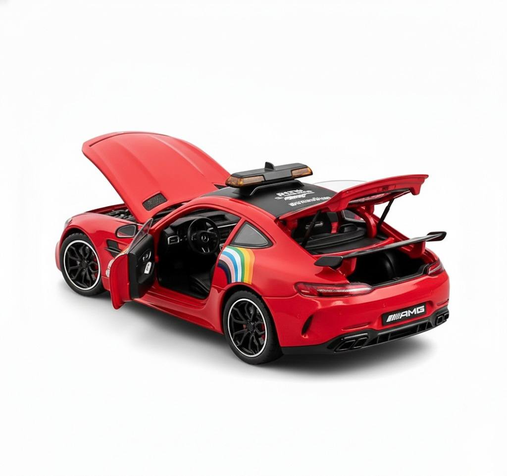 Mercedes-AMG GT-R Precision Metal Model – 1:24 Scale High-Detail Diecast