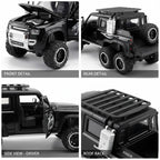 Land Rover Defender 6x6 Precision Metal Model – 1:24 Scale High-Detail Diecast