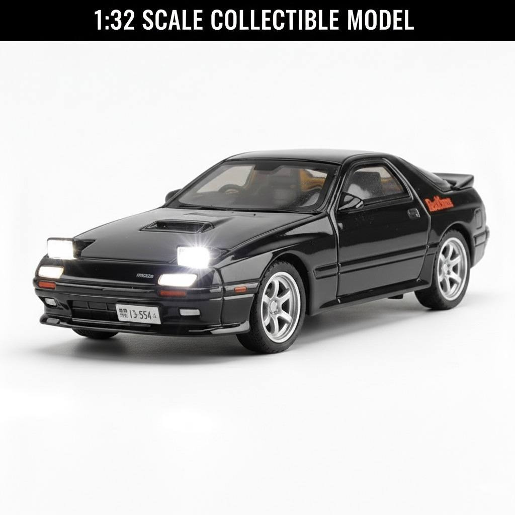 Mazda RX-7 (FD3S) Precision Metal Model – 1:32 Scale High-Detail Diecast