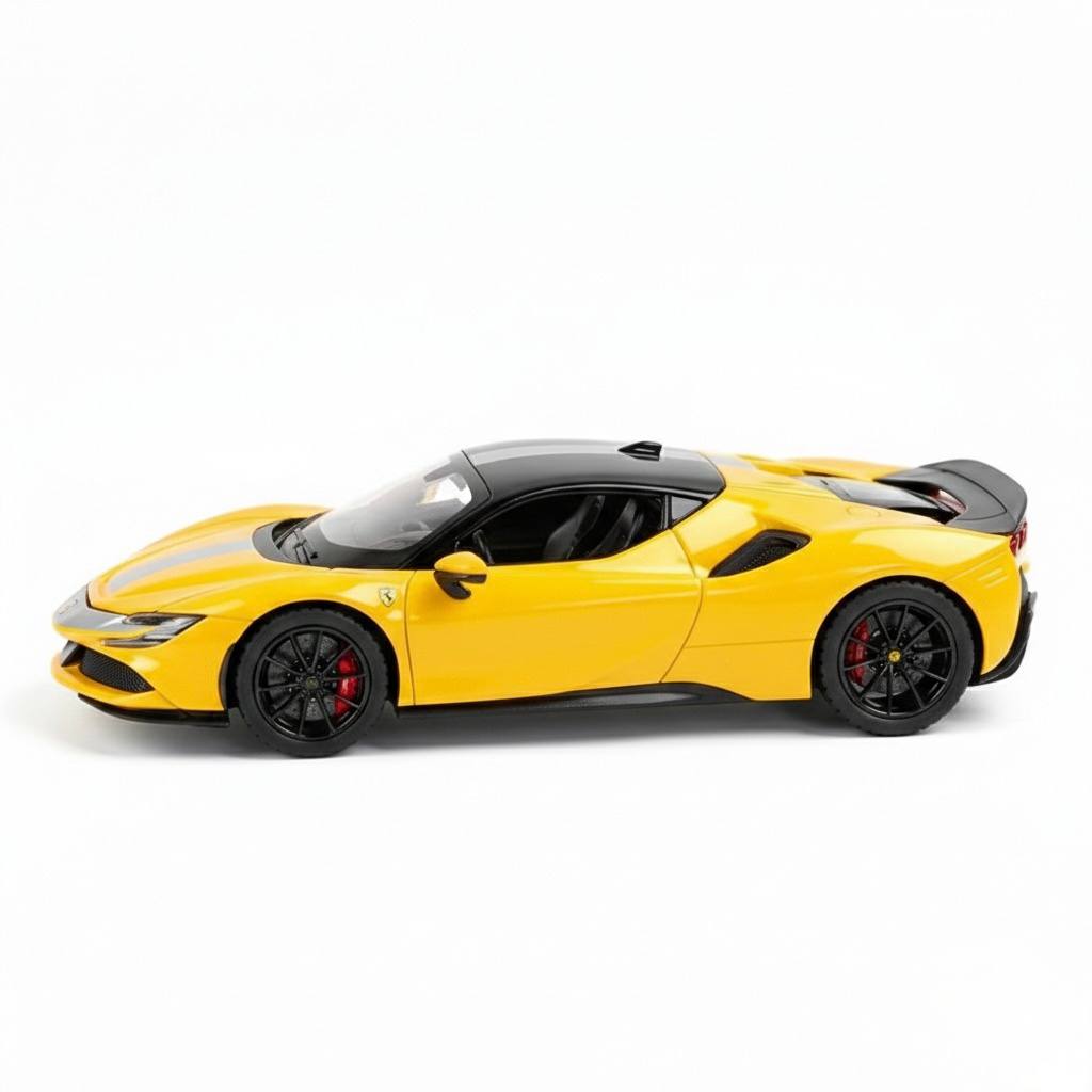 Ferrari SF90 Precision Metal Model – 1:24 Scale High-Detail Diecast