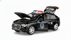 Audi Q8 Precision Metal Police Model – 1:32 Scale High-Detail Diecast
